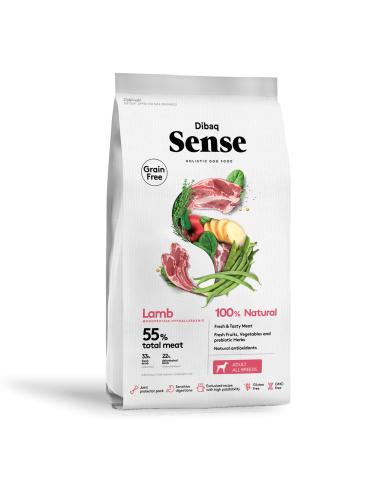 Dibaq Sense Grain Free Cordeiro |Cães| Dibaq