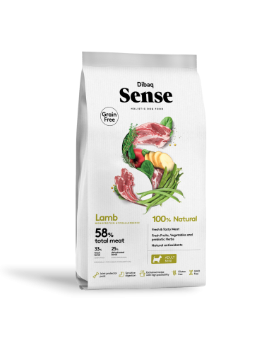 Dibaq Sense Grain Free Lamb Mini |Dogs| Dibaq