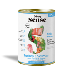 Dibaq Sense Salmão e Peru cachorro |Alimento Húmido| Dibaq