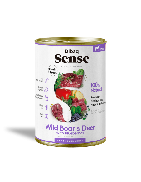Dibaq Sense Wild (veado e javali) |Cães| Dibaq