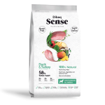 Dibaq Sense Grain Free Duck and Turkey Light or Senior |Dogs| Dibaq