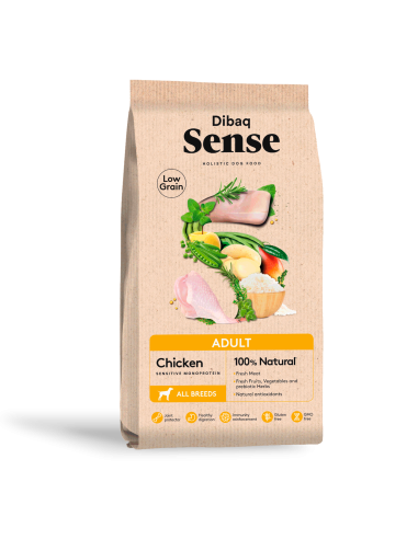Dibaq Sense Low Grain Frango (Adulto) |Cães| Dibaq