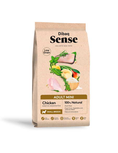 Dibaq Sense Low Grain Chicken (Adult Mini) |Dogs| Dibaq