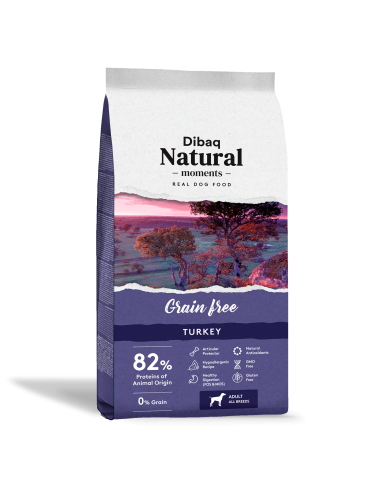 Dibaq Natural Moments Grain Free Pavo |Perros | Dibaq