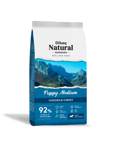 Dibaq Natural Moments Puppy Médio |Cães| Dibaq