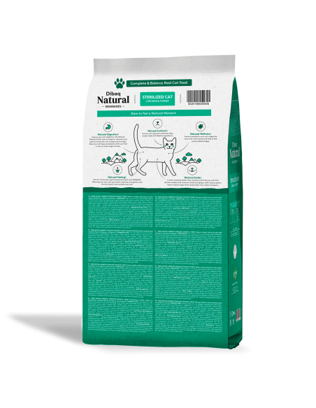 Dibaq Natural Moments Esterilizados Pollo y Pavo |Gatos | Dibaq