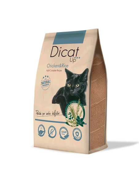 Dicat Up Adult Chicken and Rice |Cats| Dibaq