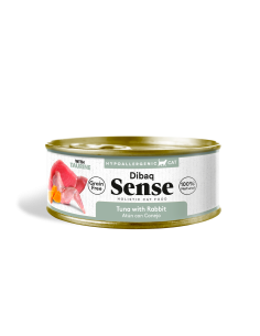 Dibaq Sense Cat Atum e Coelho com Abóbora |gatos| Dibaq