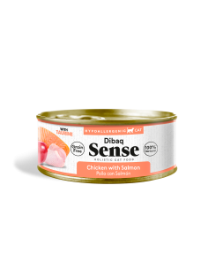 Dibaq Sense Cat Frango e Salmão com Maçã |gatos| Dibaq