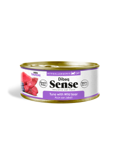 Dibaq Sense Cat Atum e Javali com Mirtilos |gatos| Dibaq