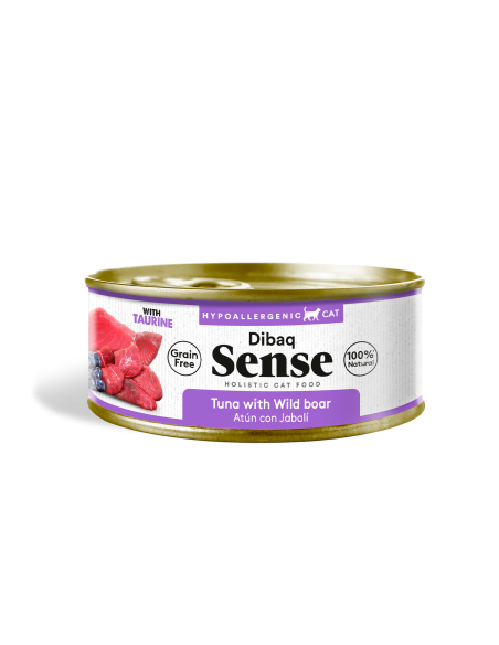 Dibaq Sense Cat Atum e Javali com Mirtilos |gatos| Dibaq