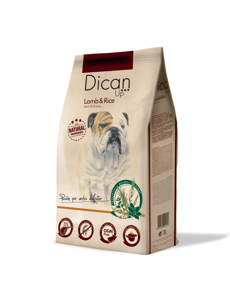 Dican Up Cordeiro e Arroz |Cães| Dibaq