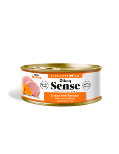Dibaq Sense Cat Sterilised Turkey with Pumpkin |Cats| Dibaq 2