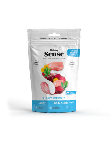 Dibaq Sense Snack Light Weight Pavo |Perros