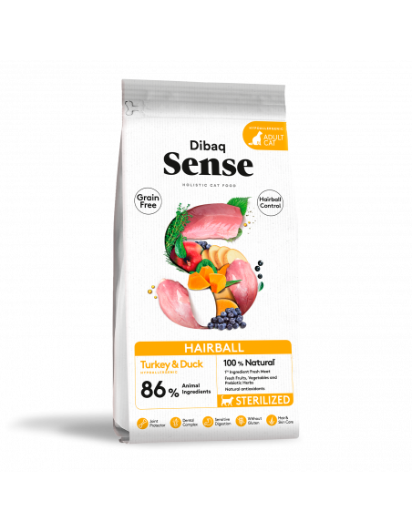 Dibaq Sense Grain Free Cat Hairball |gatos| Dibaq