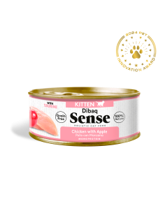 Dibaq Sense Gatito Pollo con Manzana |Gatos | Dibaq