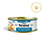 Dibaq Sense Cat Sterilised Peixe branco com legumes |gatos| Dibaq