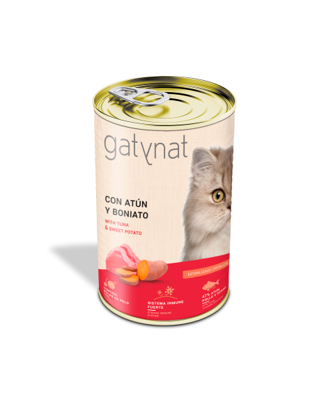 Gatynat Atum com batata-doce |gatos| Dibaq