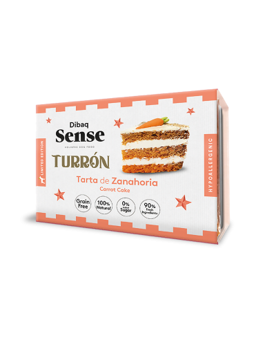 Dibaq Sense Turrón Tarta de Zanahoria |Postres