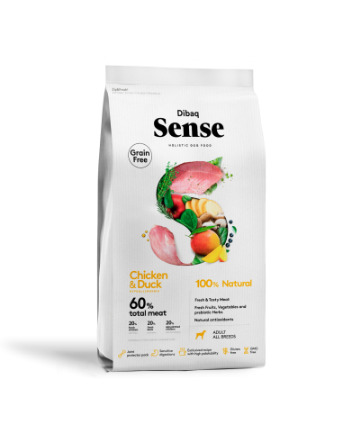 Dibaq Sense Grain Free Pollo y Pato |Perros