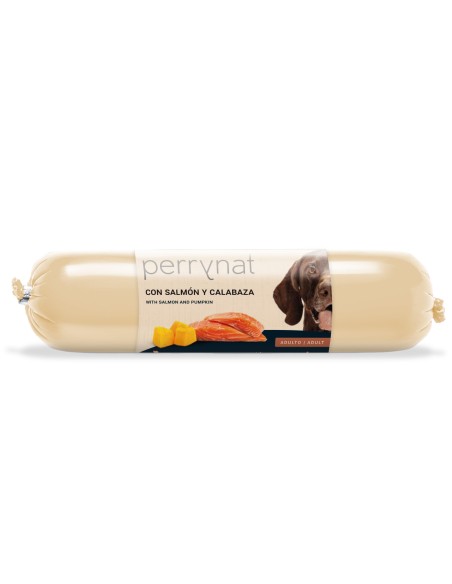 Perrynat Salchicha Salmón y calabaza |Perros | Dibaq