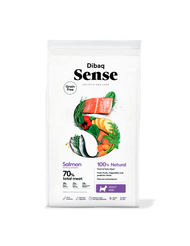 Dibaq Sense Grain Free Salmón Mini |Perros