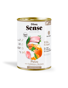 Dibaq Sense Grain Free Pavo y Calabaza |Perros | Dibaq