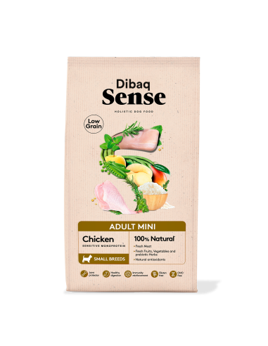 Dibaq Sense Low Grain Frango (mini adulto) |Cães| Dibaq
