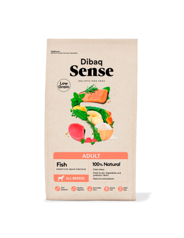 Dibaq Sense Low Grain Peixe (Adulto) |Cães| Dibaq