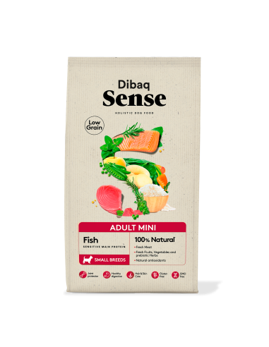 Dibaq Sense Low Grain Fish (Adult Mini) |Dogs| Dibaq
