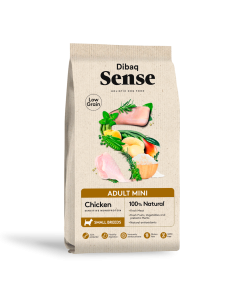 Dibaq Sense Low Grain Frango (mini adulto) |Cães| Dibaq