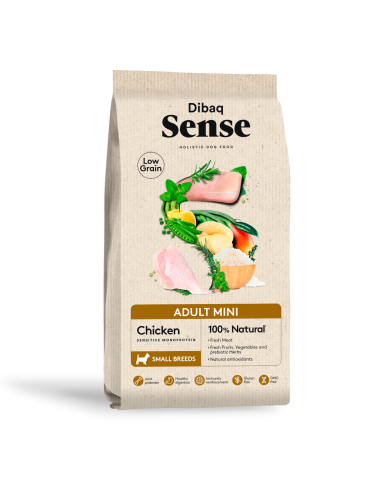 Dibaq Sense Low Grain Pollo Adulto Mini |Perros | Dibaq