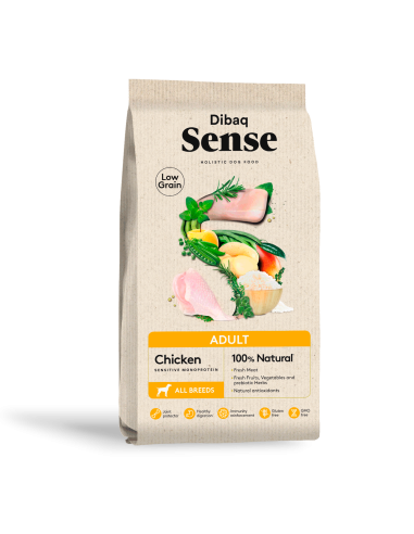 Dibaq Sense Low Grain Frango (Adulto) |Cães| Dibaq