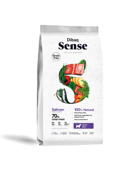 Dibaq Sense Grain Free Salmon Mini |Dogs| Dibaq
