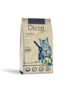 Dicat Up Adulto Pescado y Arroz |Gatos | Dibaq