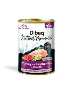 Dibaq Natural Moments Adult Turkey with Raspberry |Dogs| Dibaq