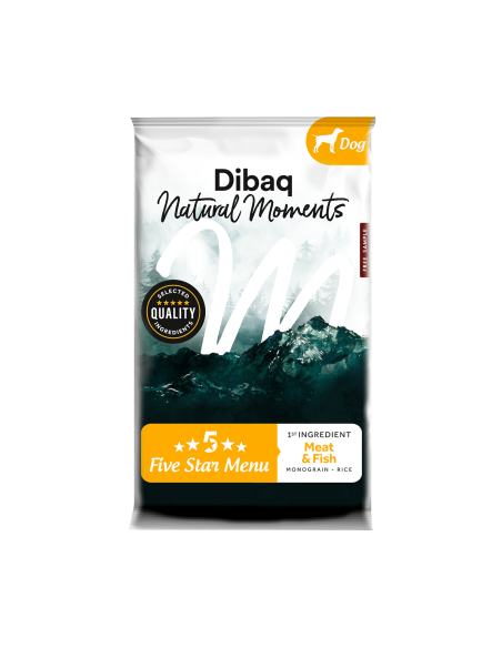 Dibaq Natural Moments 5 Star Esterilizado Salmón muestra |Trial | Dibaq