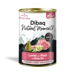 Dibaq Natural Moments Adulto Cordero con Pera |Alimento Húmedo para perros | Dibaq