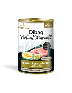 Dibaq Natural Moments Adult Iberian Pork with Melon |Wet food| Dibaq