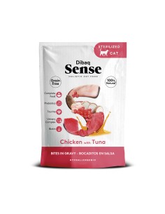 Dibaq Sense Bites Chicken with Tuna |Wet food| Dibaq