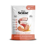 Dibaq Sense Bites frango com salmão |Alimento Húmido para gatos| Dibaq