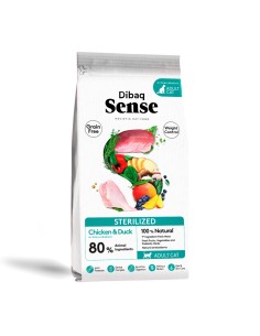 Dibaq Sense Sterilized Cat |Dry food| Dibaq