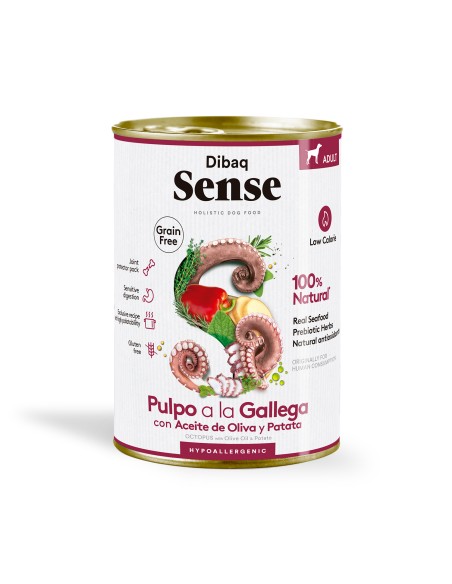 Dibaq Sense Grain Free Polvo da Galiza |Alimento Húmido| Dibaq