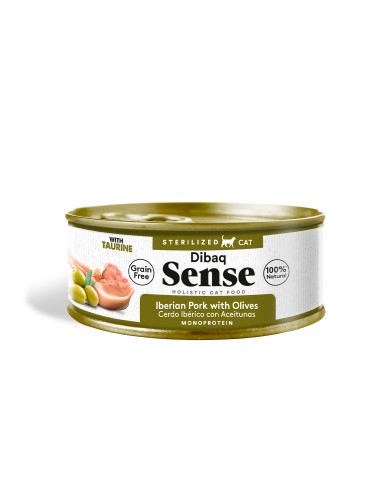 Dibaq Sense Cat Sterilized Iberian Pork |Wet food| Dibaq