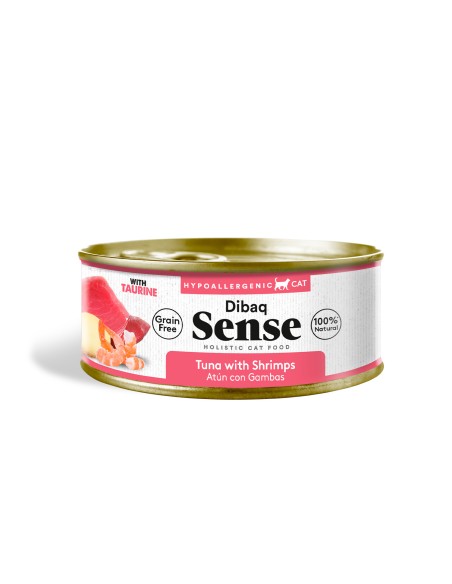 Dibaq Sense Cat Tuna and Prawns with Potatoes |Wet food| Dibaq