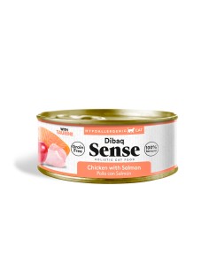 Dibaq Sense Pollo con Salmón |Alimento Húmedo | Dibaq