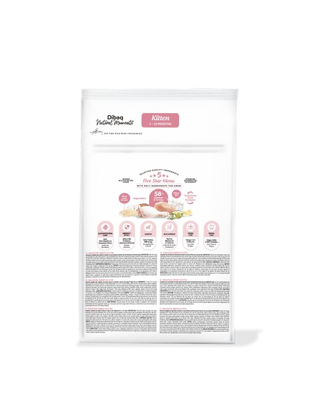 Dibaq Natural Moments 5 Star Gatito |Alimento Seco | Dibaq