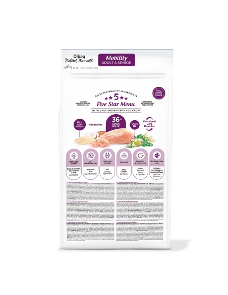 Dibaq Natural Moments 5 Star Mobility |Dry food| Dibaq
