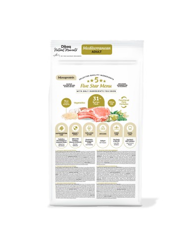 Dibaq Natural Moments 5 Star Mediterranean |Alimento Seco| Dibaq