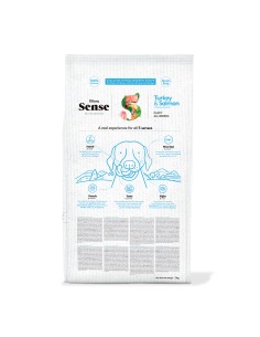 Dibaq Sense Grain Free Salmão e Peru (Cachorro) |Alimento Seco| Dibaq 2